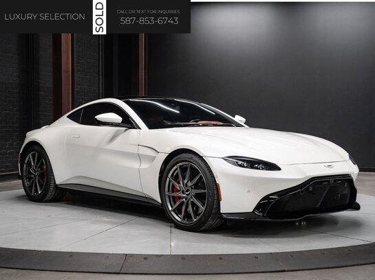 2019 Aston Martin Vantage 2019 White