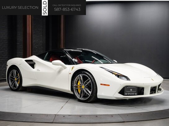 2018 Ferrari 488 GTB 2018 Bianco Avus