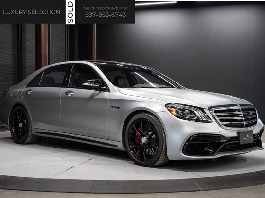 2018 Mercedes-Benz S-Class 2018 designo Alanite Grey MAGNO (Matte Finish)