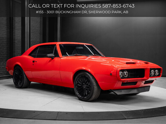 1967 Pontiac Firebird 1967 Red