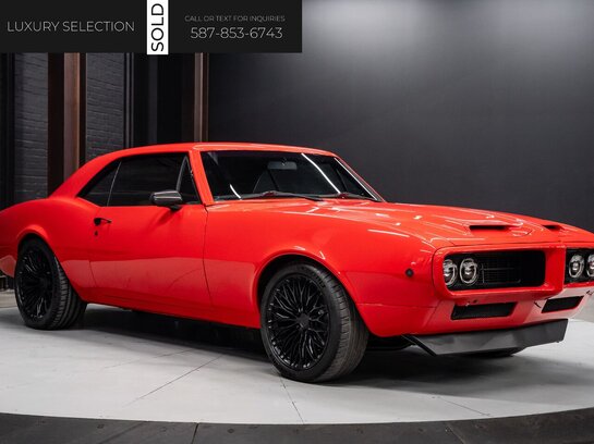1967 Pontiac Firebird 1967 Red