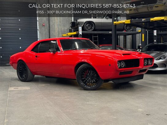 1967 Pontiac Firebird 1967 Red