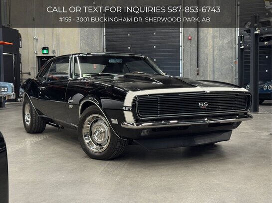 1968 Chevrolet Camaro 1968 Black