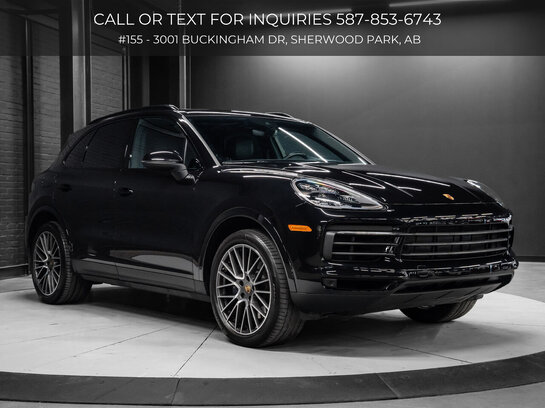 2022 Porsche Cayenne 2022 Black