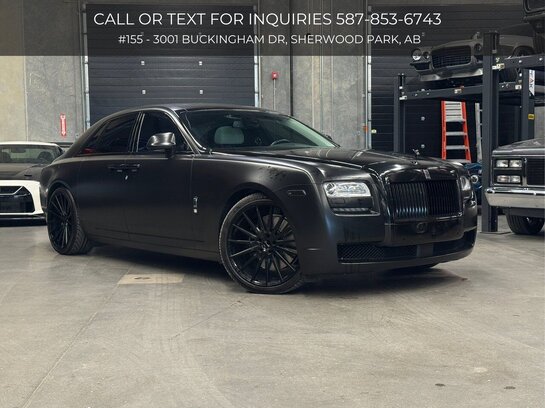 2012 Rolls-Royce Ghost 2012 Darkest Tungsten Metallic