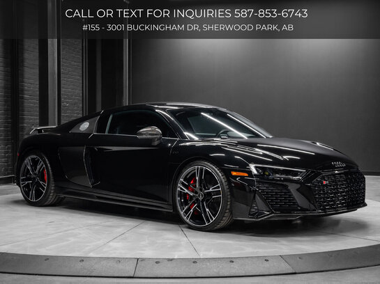 2023 Audi R8 Coupe 2023 Black