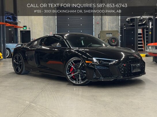 2023 Audi R8 Coupe 2023 Black