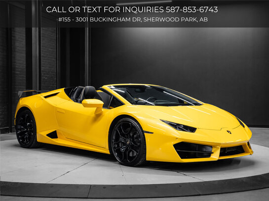 2017 Lamborghini Huracan 2017 Giallo Inti Pearl Effect