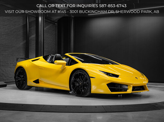 2017 Lamborghini Huracan 2017 Giallo Inti Pearl Effect