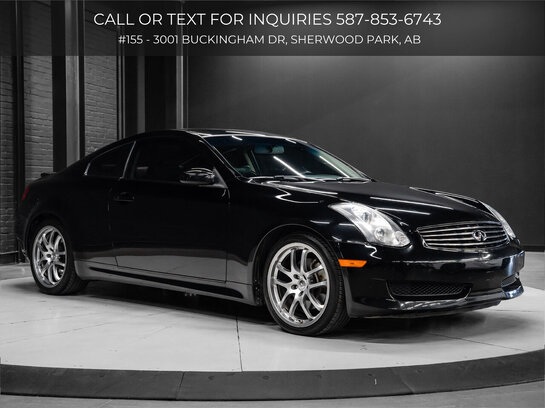 2007 INFINITI G35 Coupe 2007 Black