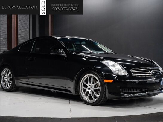 2007 INFINITI G35 Coupe 2007 Black