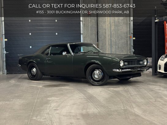 1968 Chevrolet Camaro 1968 Green 1968 Chevrolet Camaro 1968 Green