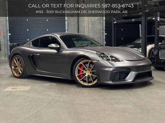 2022 Porsche 718 Cayman 2022 Blue