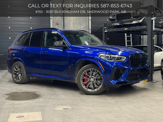 2021 BMW X5 M 2021 Marina Bay Blue Metallic