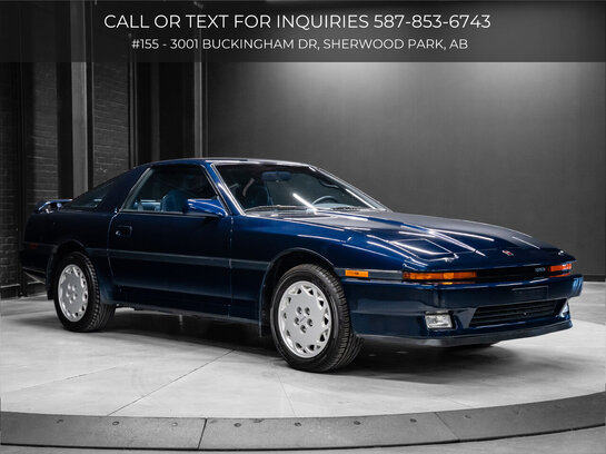 1988 Toyota Supra 1988 Blue