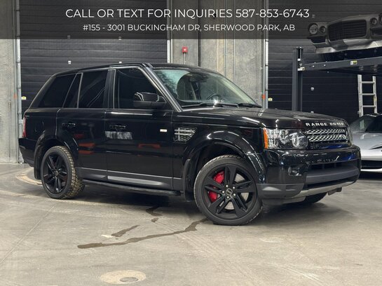 2013 Land Rover Range Rover Sport 2013 Black