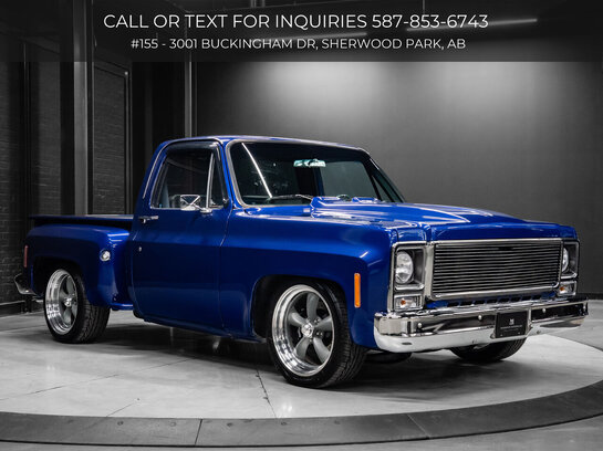 1977 GMC C10 1977 Blue