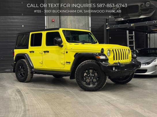 2023 Jeep Wrangler 2023 Yellow