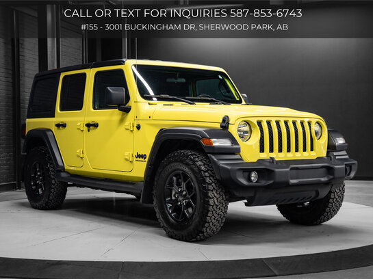 2023 Jeep Wrangler 2023 Yellow
