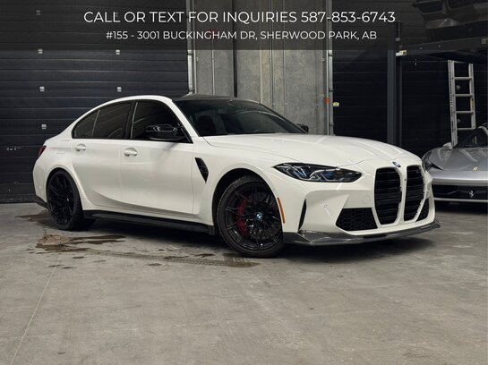 2023 BMW M3 2023 White