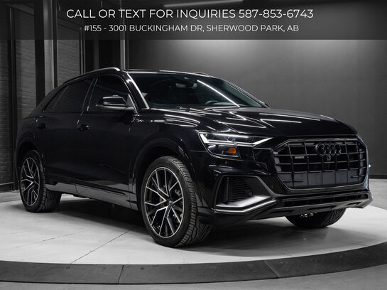 2020 Audi Q8 2020 Black