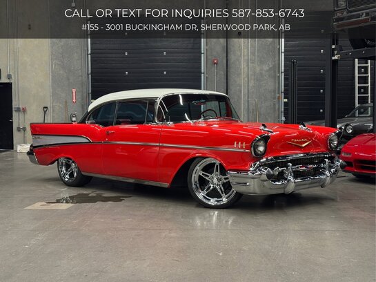 1957 Chevrolet Bel Air 1957 Red