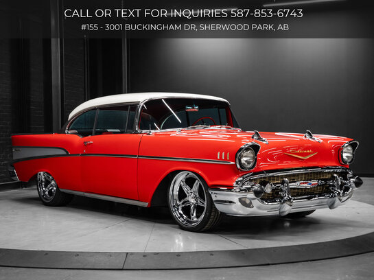 1957 Chevrolet Bel Air 1957 Red