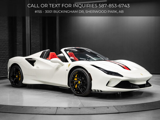 2022 Ferrari F8 Spider 2022 Bianco Avus