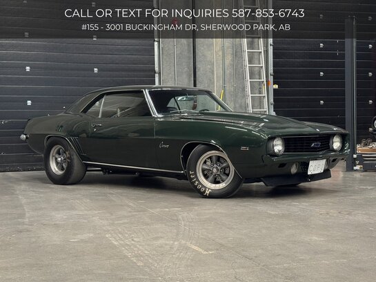 1969 Chevrolet COPO Camaro 1969 Fathom Green