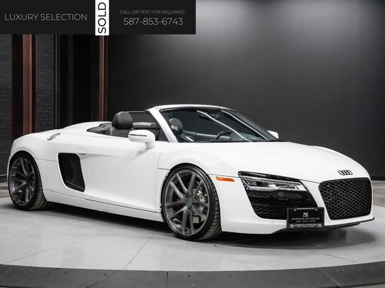 2014 Audi R8 2014 White