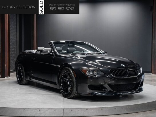 2007 BMW M6 2007 Black
