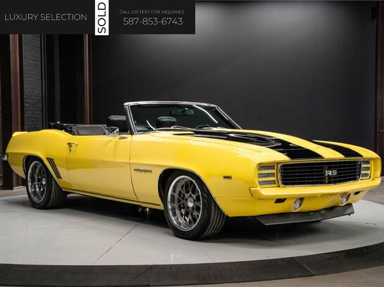 1969 Chevrolet Camaro 1969 Yellow