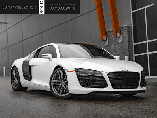 2015 Audi R8 2015 White