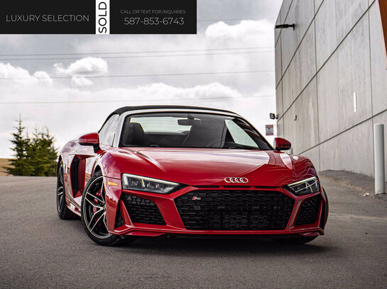 2020 Audi R8 Spyder 2020 Red