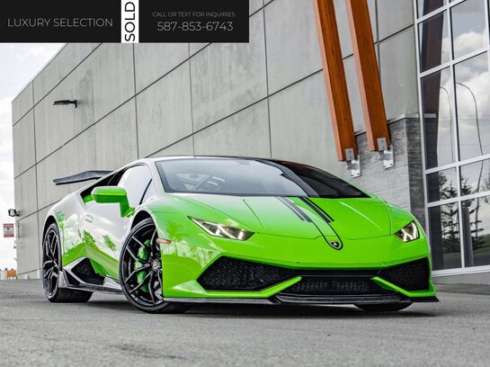 2015 Lamborghini Huracan 2015 Verde Mantis 4-Layer