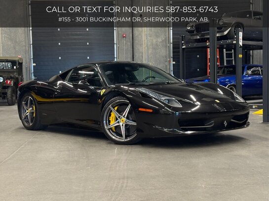 2015 Ferrari 458 Italia 2015 Nero Daytona Metallic