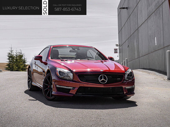 2016 Mercedes-Benz SL 2016 Fire Opal
