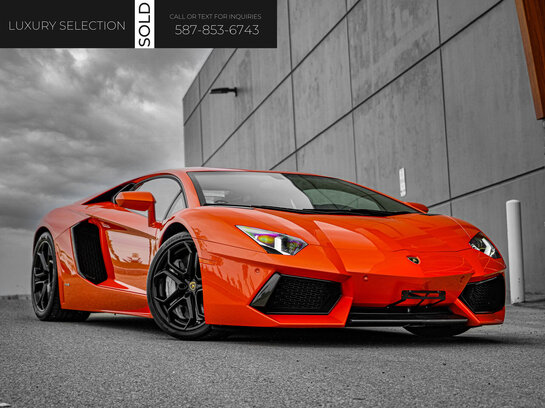 2014 Lamborghini Aventador 2014 Arancio Argos