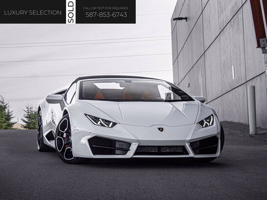 2018 Lamborghini Huracan 2018 Bianco Monocerus