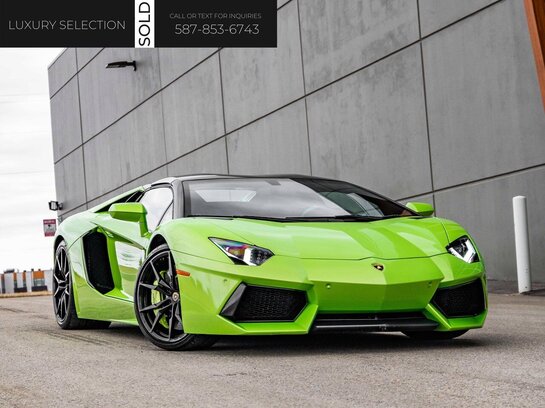 2015 Lamborghini Aventador 2015 Green