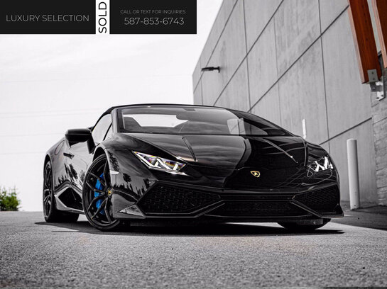 2016 Lamborghini Huracan 2016 Nero Noctis