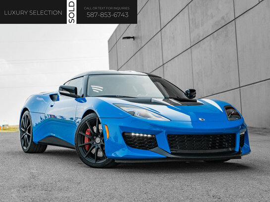 2018 Lotus Evora 410 2018 Blue