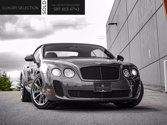 2012 Bentley Continental Supersports 2012 Grey