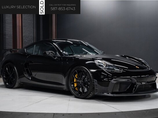 2020 Porsche 718 Cayman 2020 Black