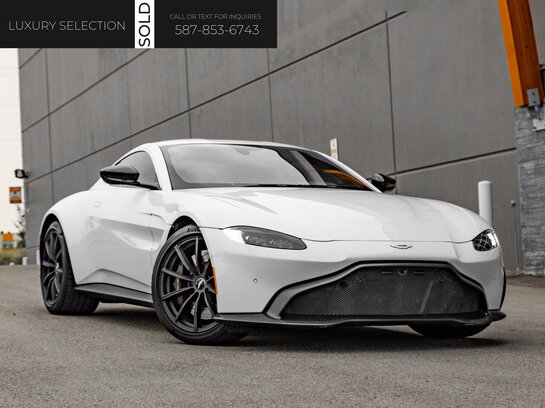 2019 Aston Martin Vantage 2019 White