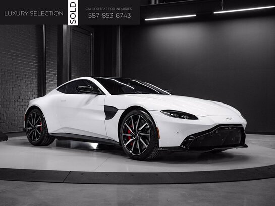 2019 Aston Martin Vantage 2019 White
