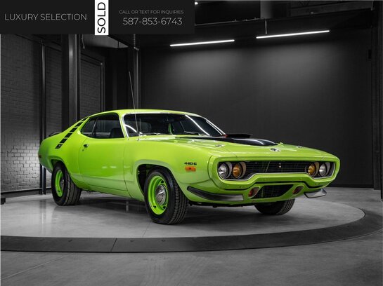 1972 Plymouth Roadrunner 1972 Green