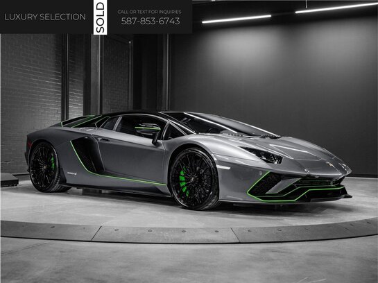 2018 Lamborghini Aventador 2018 Grigio Estoque