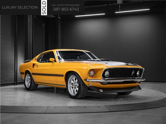 1969 Ford Mustang 1969 Yellow