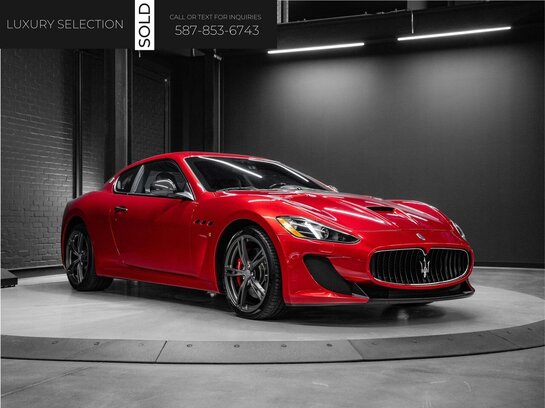 2015 Maserati GranTurismo 2015 Red